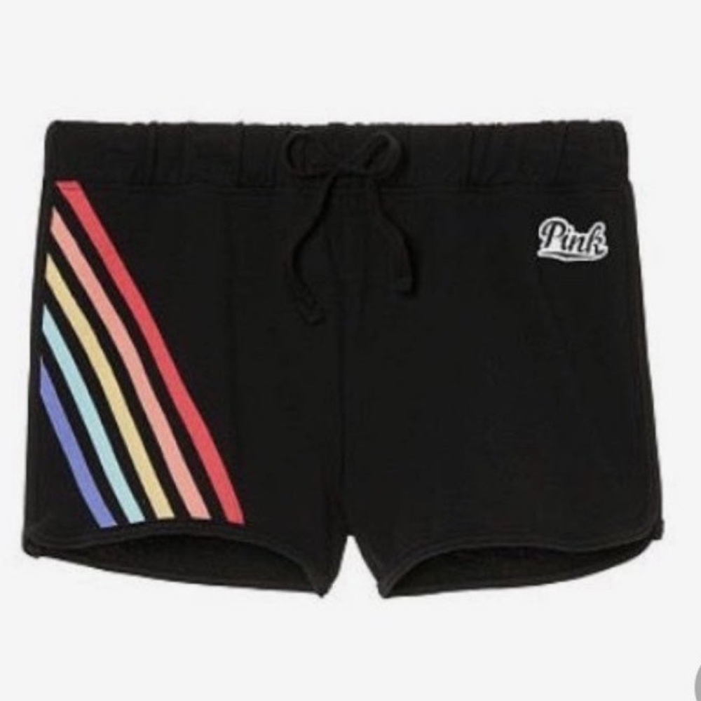 VS pink shorts